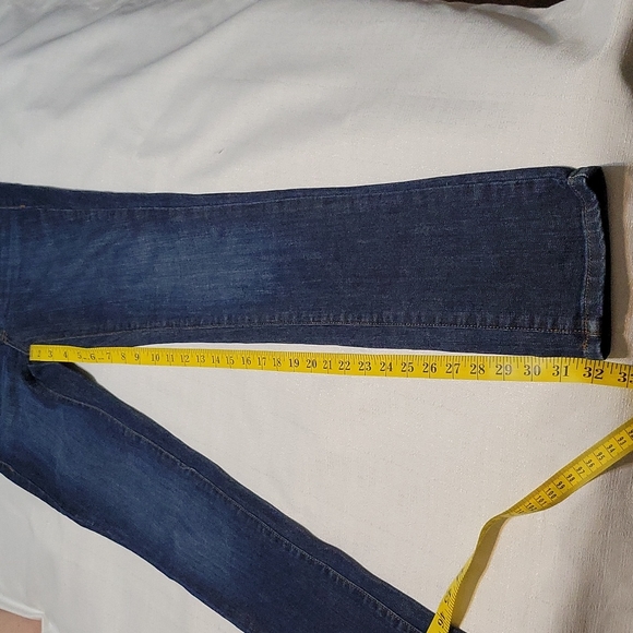 Calvin Klein dark wash mid rise ultimate skinny jeans size 0 - Picture 4 of 7